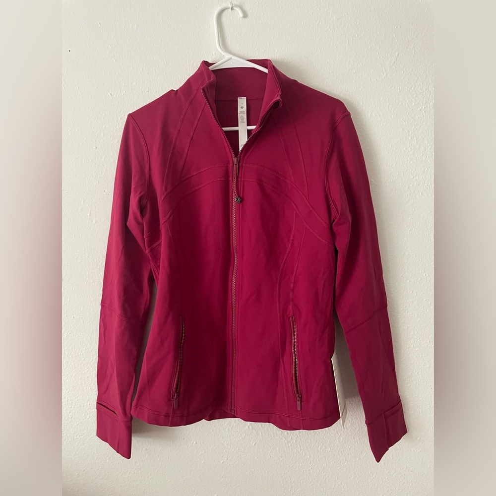 lululemon athletica Women's Utility Jacket in Deep Berry